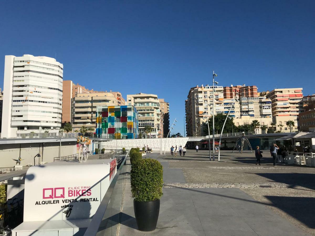 Malagueta Blue Apartment Malaga Exterior photo